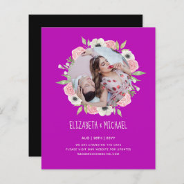 BUDGET FOTO WEDING WIJZIGING VAN DE DATUM