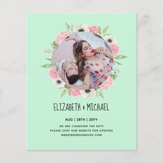 BUDGET FOTO WEDING WIJZIGING VAN DE DATUM (Voorkant)