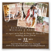 Budget FOTO Wijziging van de plannen Nieuwe datum  Foto Afdruk (Voorkant)