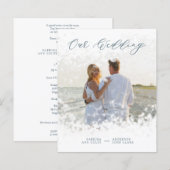 Budget Foto wimshical Our Wedding Script (Voorkant / Achterkant)