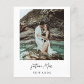 Budget foto Ze gaat trouwen Vrijgezellenfeest Flyer (Achterkant)