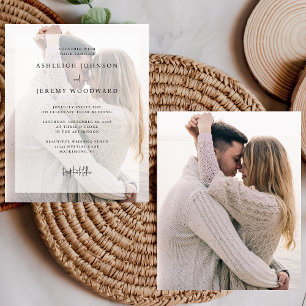 Budget Foto Zwart en Wit Overlay Huwelijk