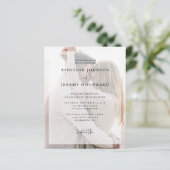 Budget Foto Zwart-wit Overlay Wedding (Staand voorkant)