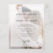 Budget Foto Zwart-wit Overlay Wedding (Voorkant)