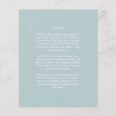 BUDGET Fotobedekking Zee Glass Sage Weddenschap Ui Flyer (Achterkant)