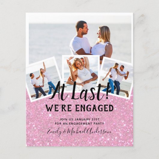 BUDGET FOTOBLOKJE OFFERTE UITNODIGINGEN - ELKE KLE (Voorkant)