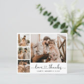 Budget Fotobruiloft Hartelijk dank (Staand voorkant)