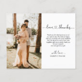 Budget Fotobruiloft Hartelijk dank (Achterkant)