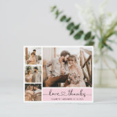 Budget Fotobruiloft Hartelijk dank (Staand voorkant)