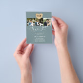 BUDGET Fotobruiloft nodigt aankondiging van opslag Flyer (Hand)