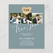 BUDGET Fotobruiloft nodigt aankondiging van opslag Flyer (Voorkant)