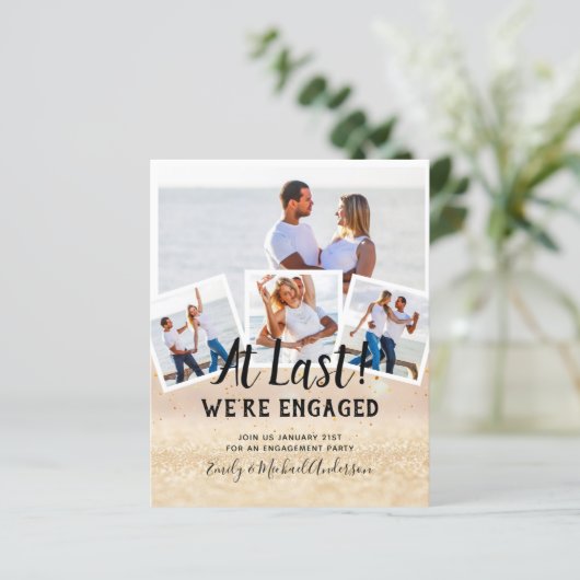 BUDGET FOTOBRUILOFT OFFERTE UITNODIGINGEN - ELKE K (Staand voorkant)