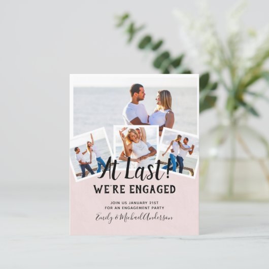 BUDGET FOTOBRUILOFT OFFERTE UITNODIGINGEN - ELKE K (Staand voorkant)