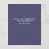 BUDGET Fotobruiloft Uitnodiging Opslagdatum QR-cod Flyer (Achterkant)