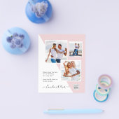 Budget Fotobruiloft Uitnodiging Opslagdatum QR-cod Flyer (Enkel)