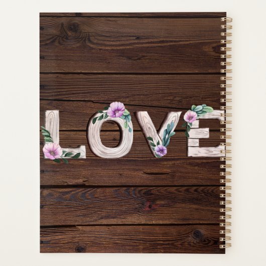 BUDGET Fotocollage Emmerlijst Koppel Aandenken Planner (Achterkant)