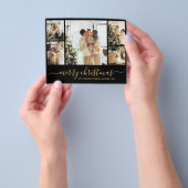 Budget Fotocollage Kerstvakantie Flyer (Hand)