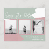 BUDGET Fotocollage Opslagdatum Modern Abstract (Voorkant)