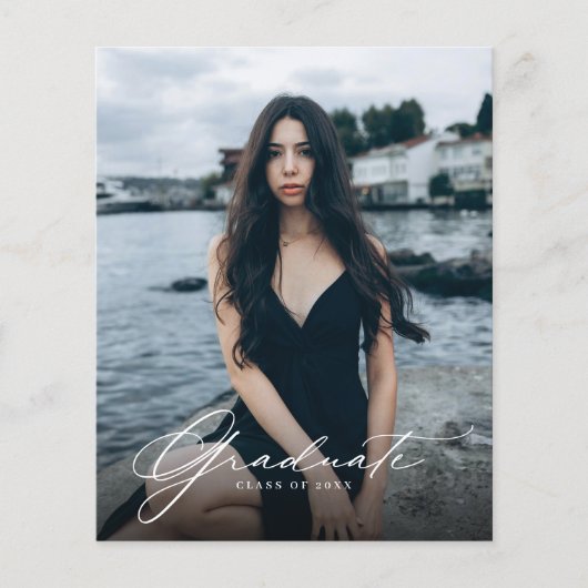 BUDGET Fotocollage QR-code Afstudeerfeest (Voorkant)