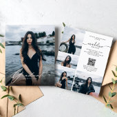 BUDGET Fotocollage QR-code Afstudeerfeest