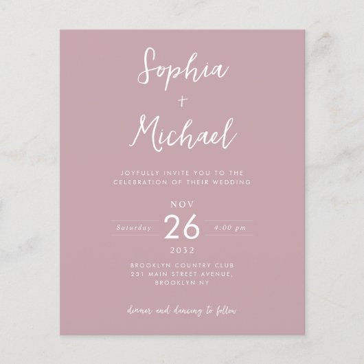 Budget Fotogegevens QR Website Dusty Roos Weddensc (Voorkant)