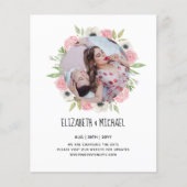 BUDGET FOTOGRAAF HUWELIJK DATUM VERANDERD Bloemen (Voorkant)