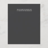 BUDGET FOTOGRAFIE TROUWEN DATA VERZETTEN Bloemen (Achterkant)