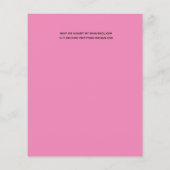 BUDGET FOTOGRAFIE TROUWEN DATA VERZETTEN Bloemen (Achterkant)