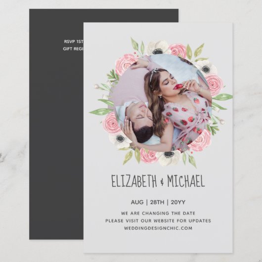 BUDGET FOTOGRAFIE TROUWEN DATA VERZETTEN Bloemen (Voorkant / Achterkant)