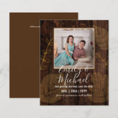 BUDGET FOTOHUWELIJK DATUMS BESPAREN - Boho Abstrac (Voorkant / Achterkant)