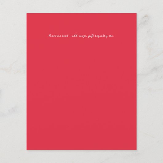 BUDGET FOTOHUWELIJK DATUMS BESPAREN - Boho Abstrac (Achterkant)