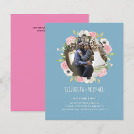 BUDGET FOTOHUWELIJKSAANKONDIGINGEN - Bloemenkrans