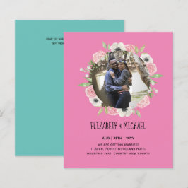 BUDGET FOTOHUWELIJKSAANKONDIGINGEN - Bloemenkrans