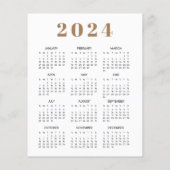 BUDGET Fotokalender 2024 Vrolijke Kerst Kaart (Achterkant)