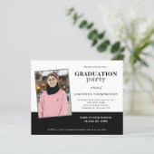 Budget Fotonaam Graduparty Uitnodiging