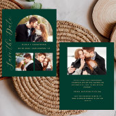 Budget Foto's Arch Emerald Gold Save the Date