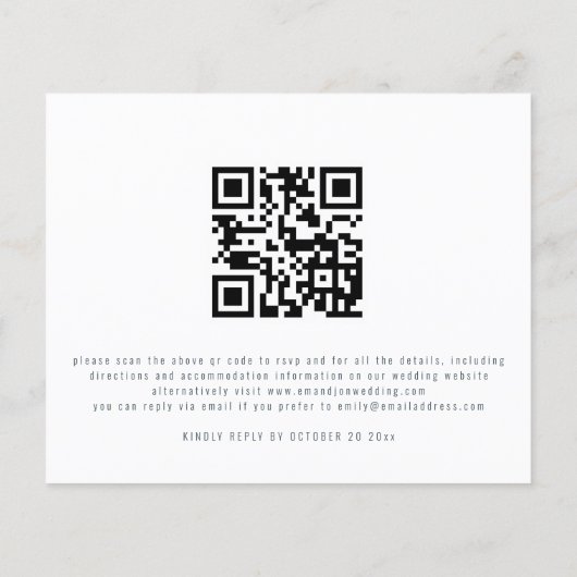 Budget Foto's White Florals doen mee met ons huwel (Achterkant)