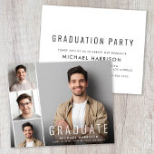 Budget Fotostrip Afstudeerfeest Uitnodiging
