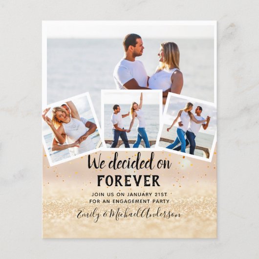 BUDGET FOTOVERLOVING OFFERTE UITNODIGINGEN - ELKE (Voorkant)