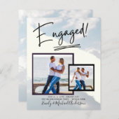 BUDGET FOTOVERLOVING UITNODIGING AANKONDIGING SCRI (Voorkant / Achterkant)