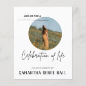 Budget Fotoviering van de Uitnodiging van het Leve (Voorkant)