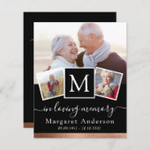 BUDGET Fotoviering van het leven - uitnodiging (Voorkant / Achterkant)