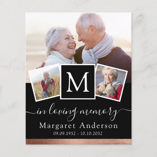 BUDGET Fotoviering van het leven - uitnodiging (Voorkant)