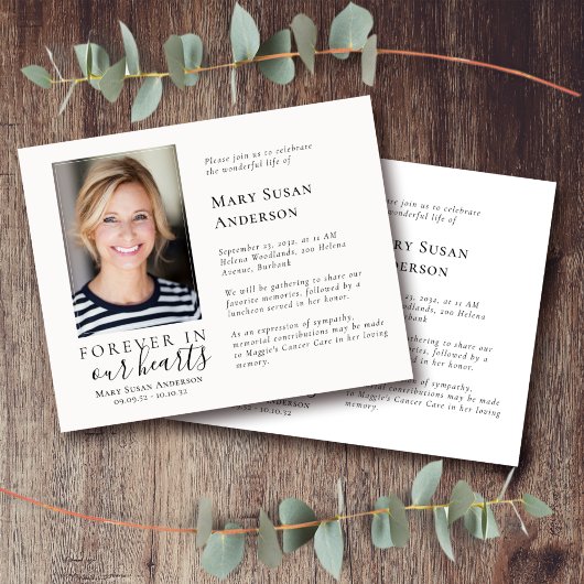 BUDGET Fotoviering van het leven - uitnodiging