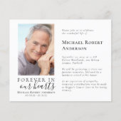 BUDGET Fotoviering van het leven - uitnodiging (Voorkant)