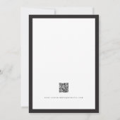Budget Frame Save The Date Aankondiging Fotokaart (Achterkant)