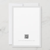 Budget Frame Save The Date Aankondiging Fotokaart (Achterkant)
