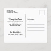 Budget French Bulldog Kerstpuppy Dog Holiday (Achterkant)