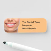 Budget Friendly Dentist Personeel Naamplaatje (In situ)