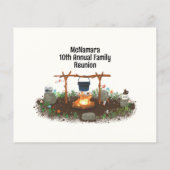 Budget Friendly Family Reunion Invitation Flyer (Achterkant)